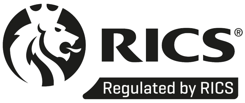 RICS REGULATED BY RICS LOGO BLACK